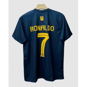 Maillot de foot Al-Nassr Cristiano Ronaldo #7 Extérieur 2023-24 Manches Courte